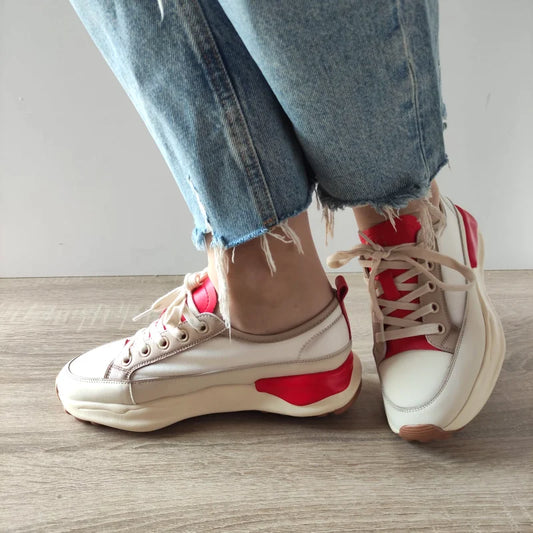 PANTOFI SPORT DAMA FRANCO GERARDO 18001-3 ROSII