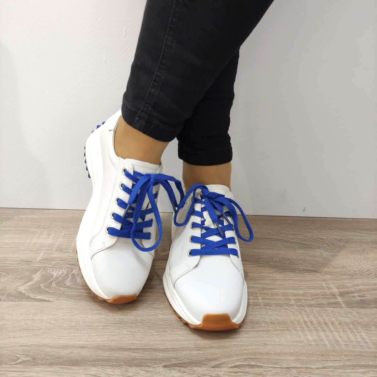 PANTOFI SPORT DAMA FRANCO GERARDO 9529-3 ALBI - imagine 4