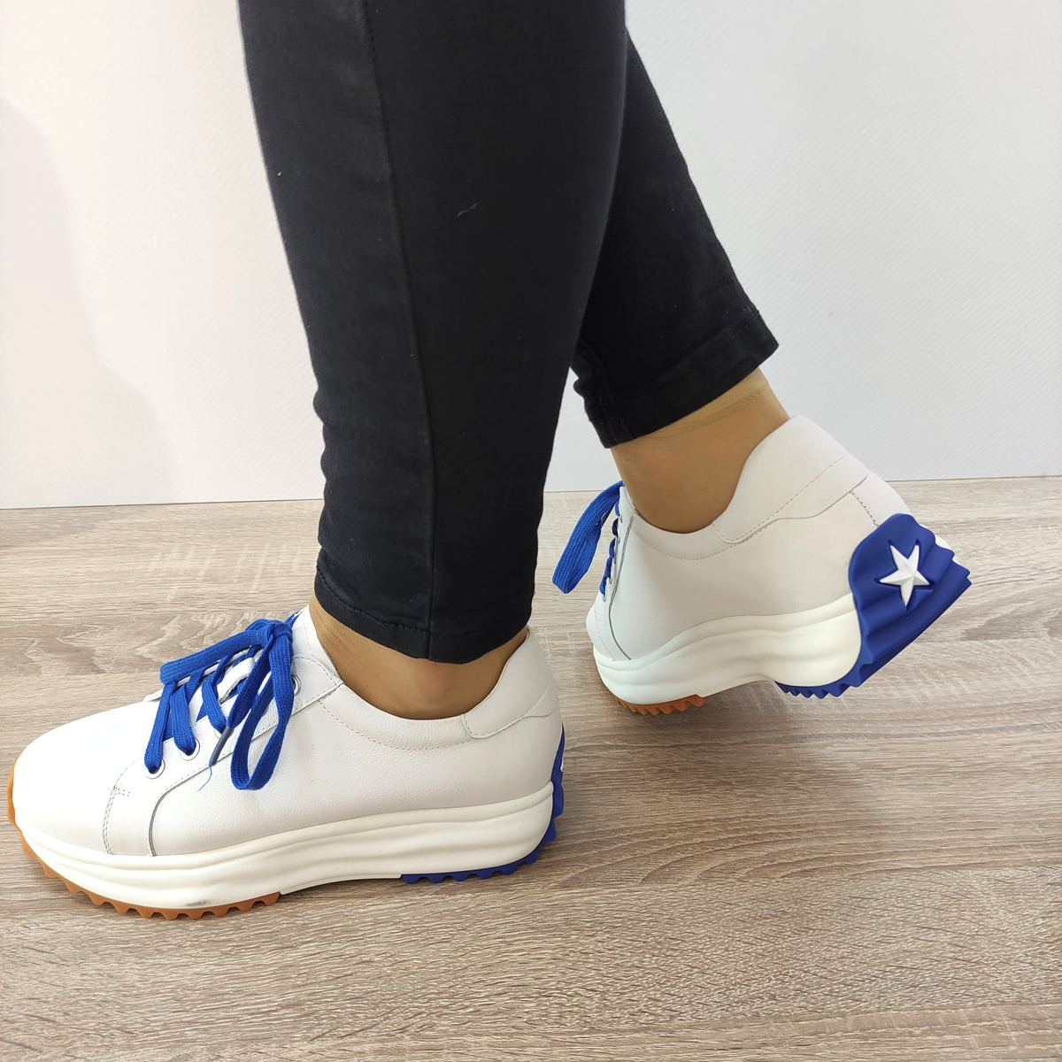 PANTOFI SPORT DAMA FRANCO GERARDO 9529-3 ALBI - imagine 5