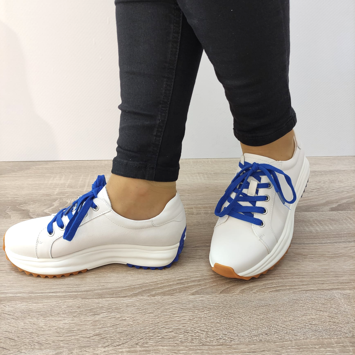 PANTOFI SPORT DAMA FRANCO GERARDO 9529-3 ALBI - imagine 7