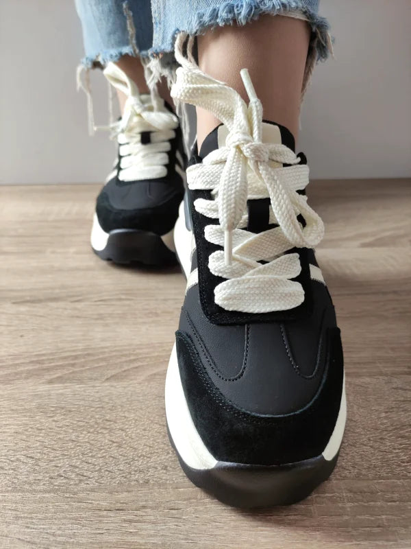 PANTOFI SPORT DAMA FRANCO GERARDO Y6306 NEGRI - imagine 3