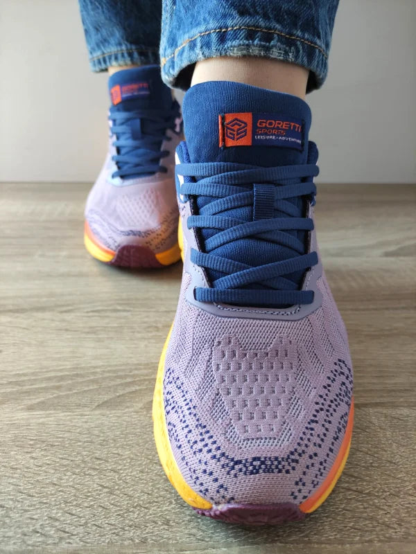 PANTOFI SPORT DAMA GORETTI 27209 MOV + BLEUMARIN - imagine 3