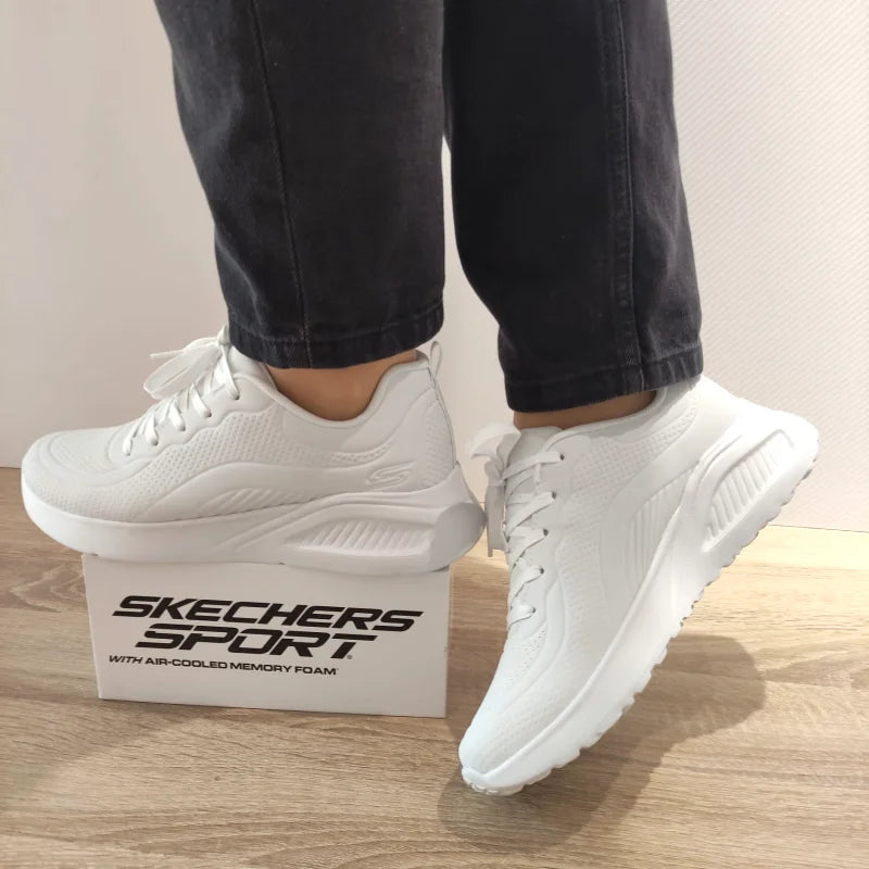 PANTOFI SPORT DAMA SKECHERS 117151 WHT - imagine 2