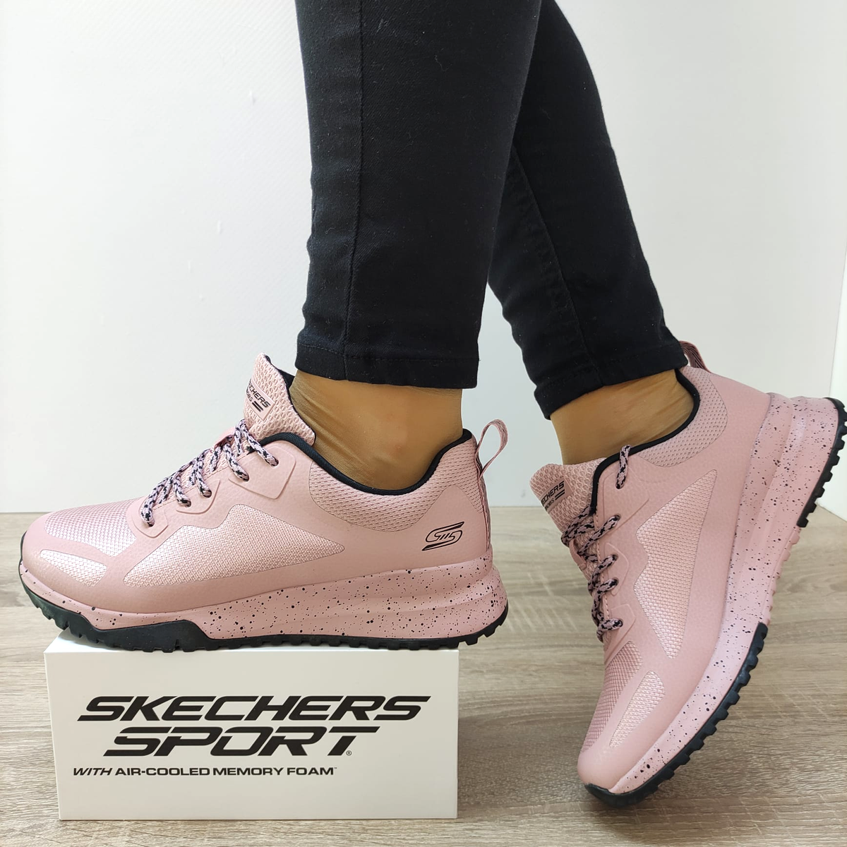 PANTOFI SPORT DAMA SKECHERS 117186 BLSH - imagine 2