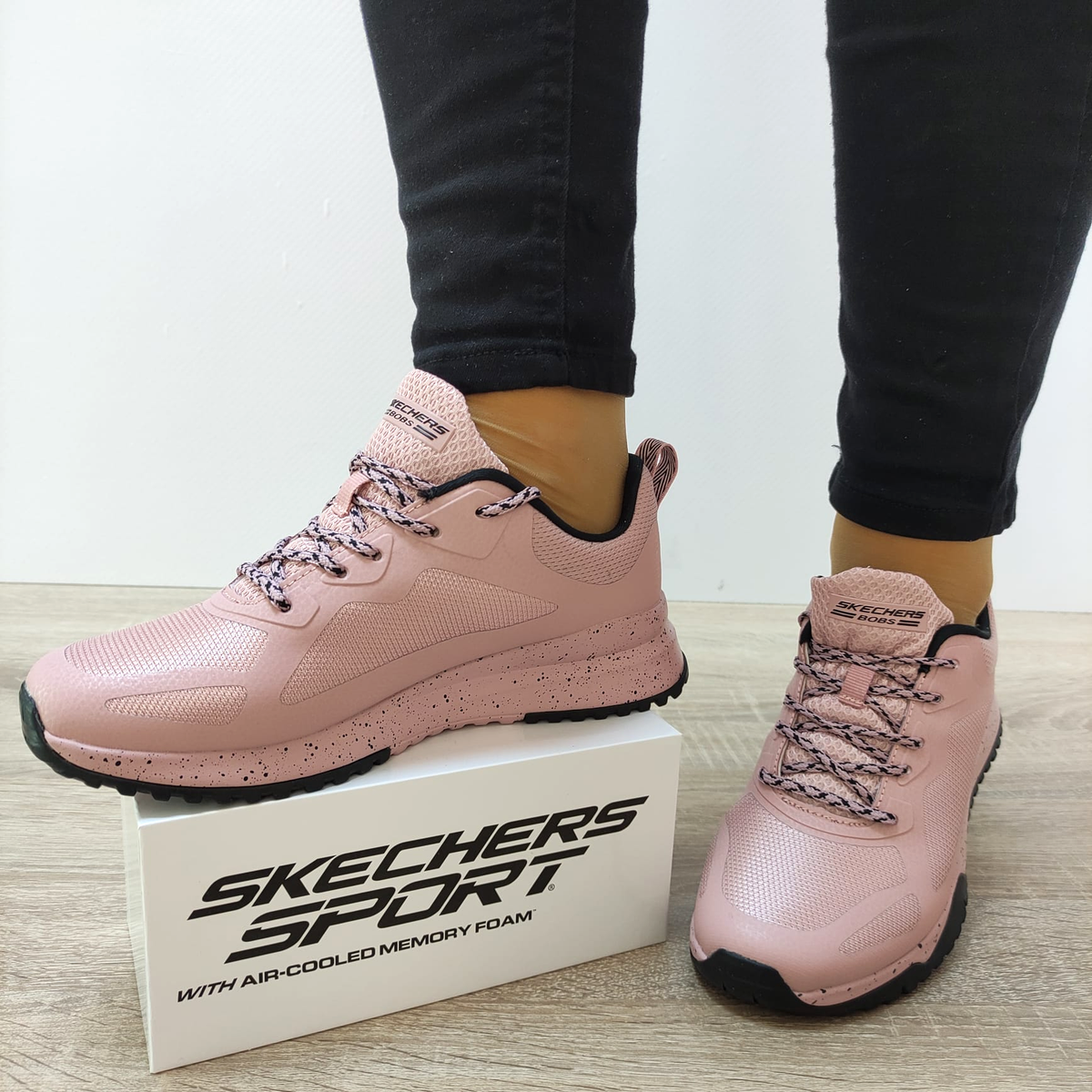 PANTOFI SPORT DAMA SKECHERS 117186 BLSH - imagine 4