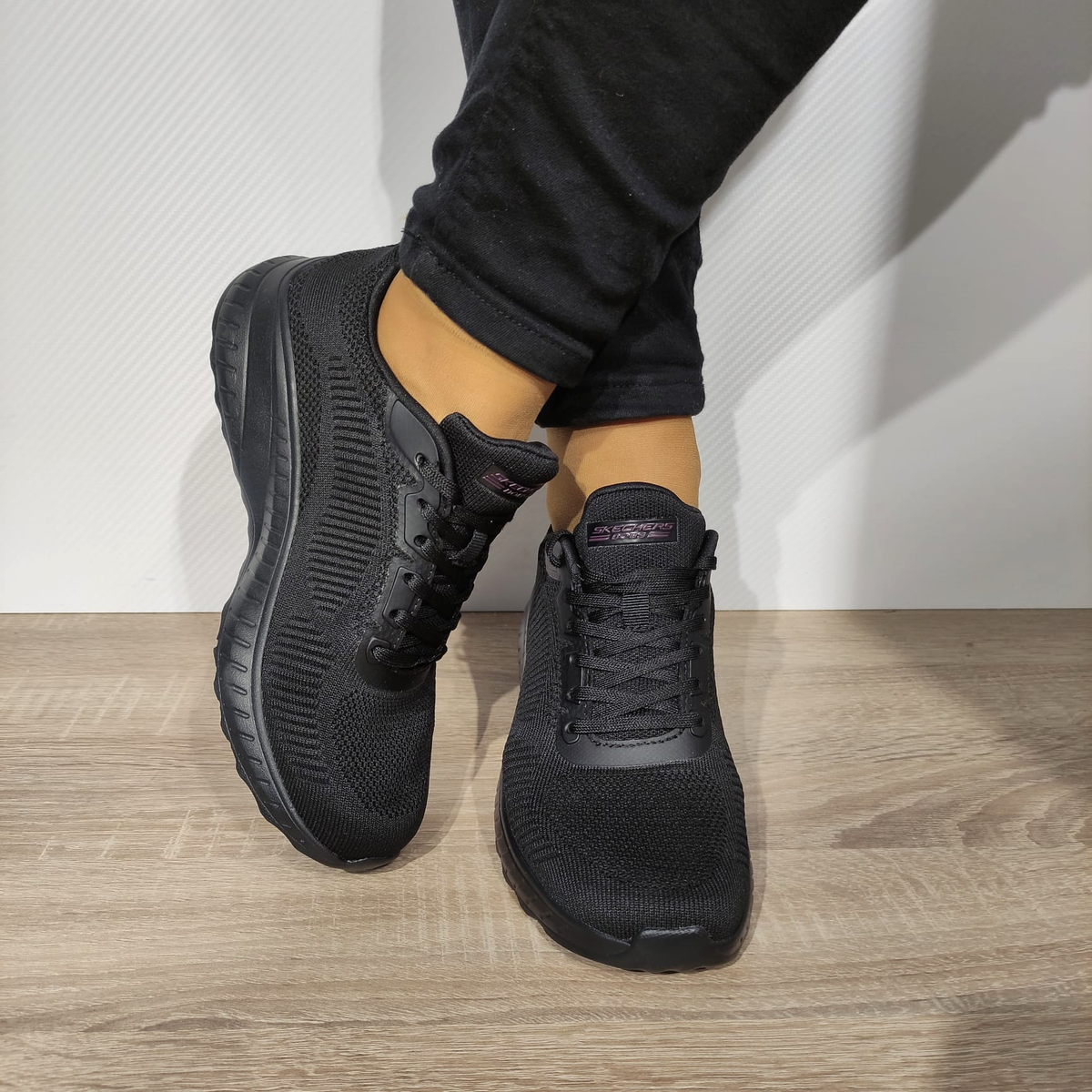 PANTOFI SPORT DAMA SKECHERS 117209 BBK - imagine 4