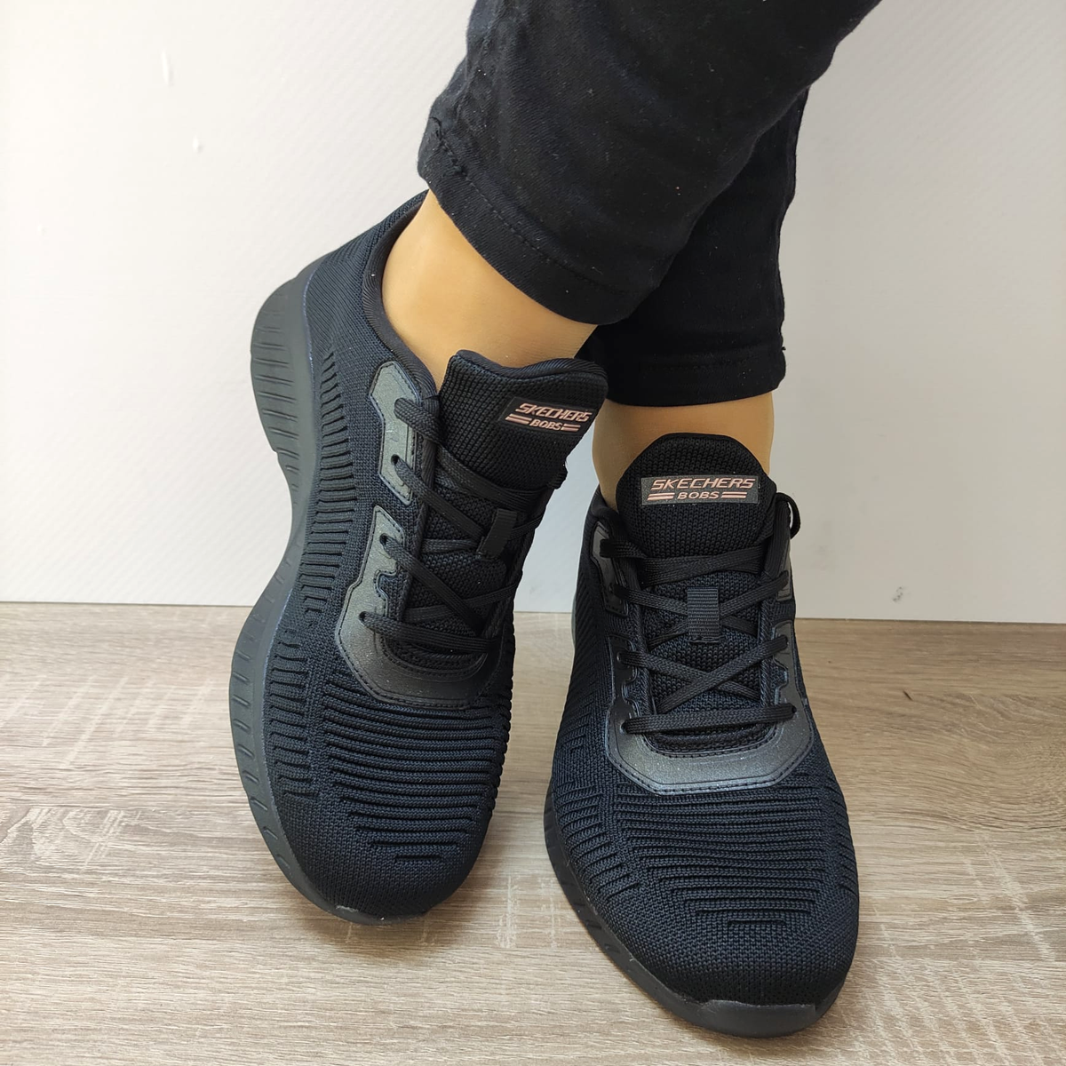 PANTOFI SPORT DAMA SKECHERS 117378 BBK - imagine 3
