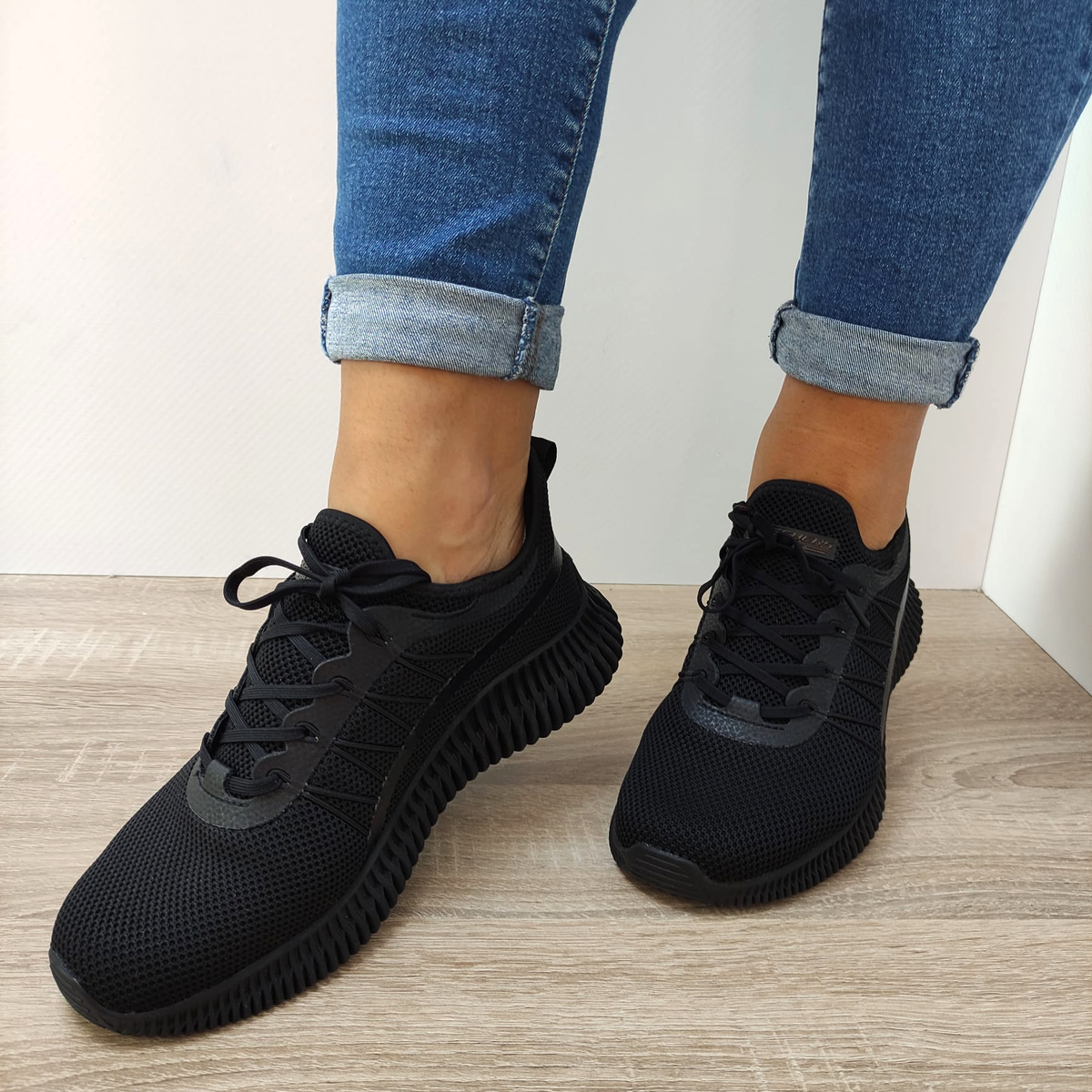 PANTOFI SPORT DAMA SKECHERS 117417 BBK - imagine 4