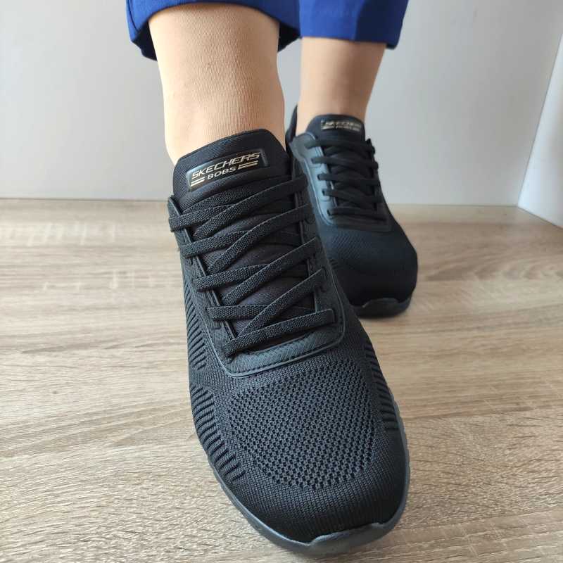 PANTOFI SPORT DAMA SKECHERS 117497 BBK - imagine 4