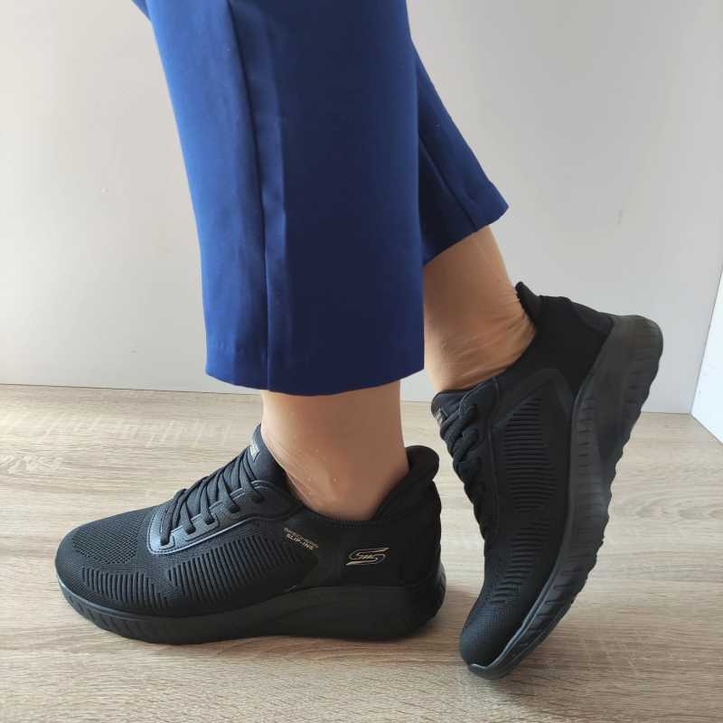 PANTOFI SPORT DAMA SKECHERS 117497 BBK - imagine 3