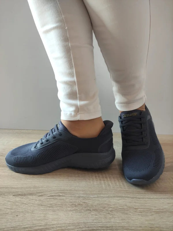 PANTOFI SPORT DAMA SKECHERS 117497 DKNV - imagine 3