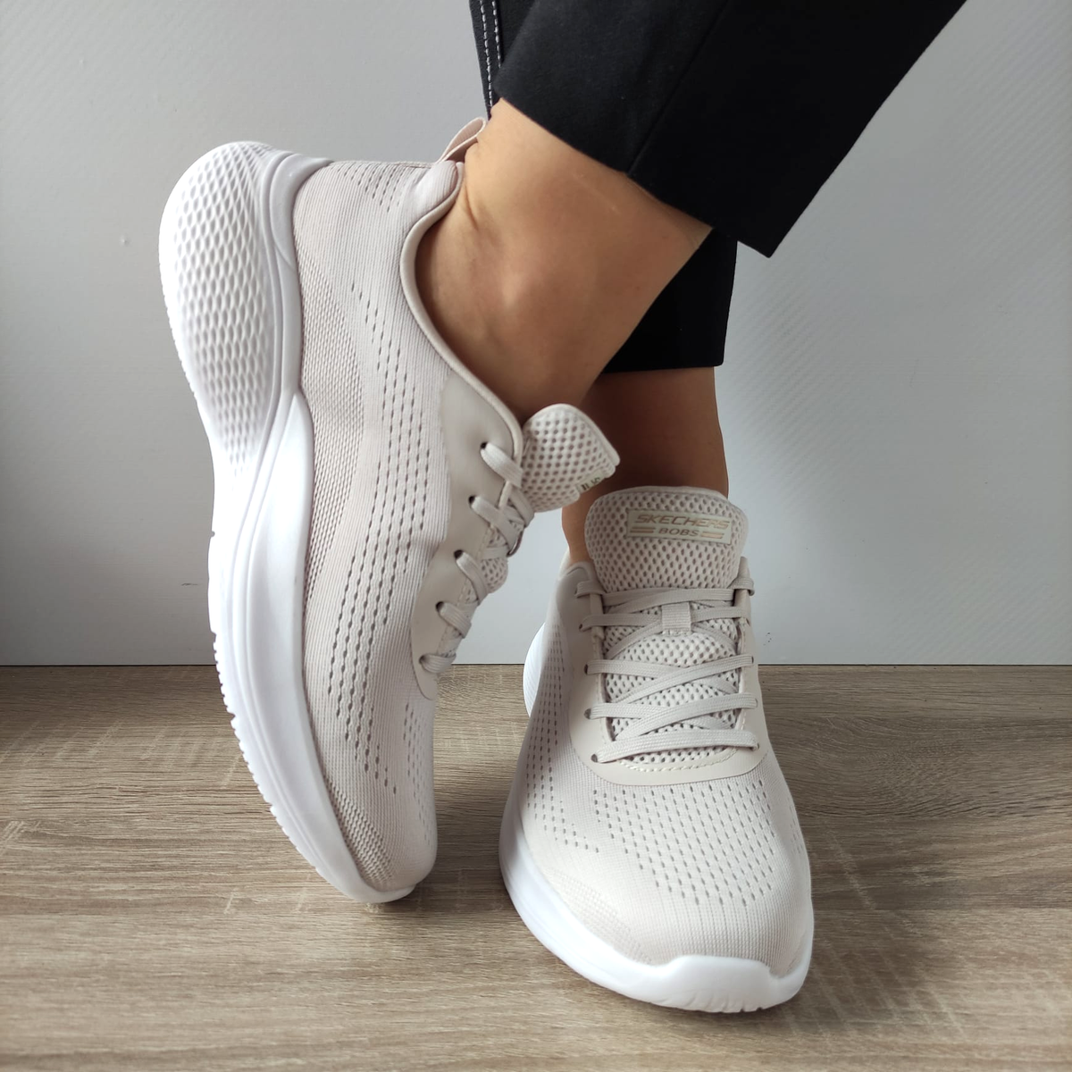 PANTOFI SPORT DAMA SKECHERS 117550 NAT - imagine 4