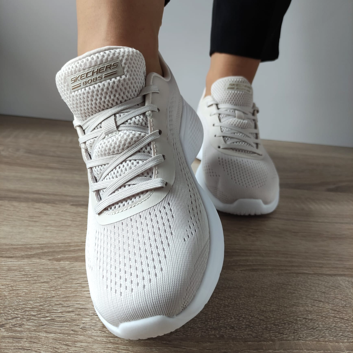 PANTOFI SPORT DAMA SKECHERS 117550 NAT - imagine 5