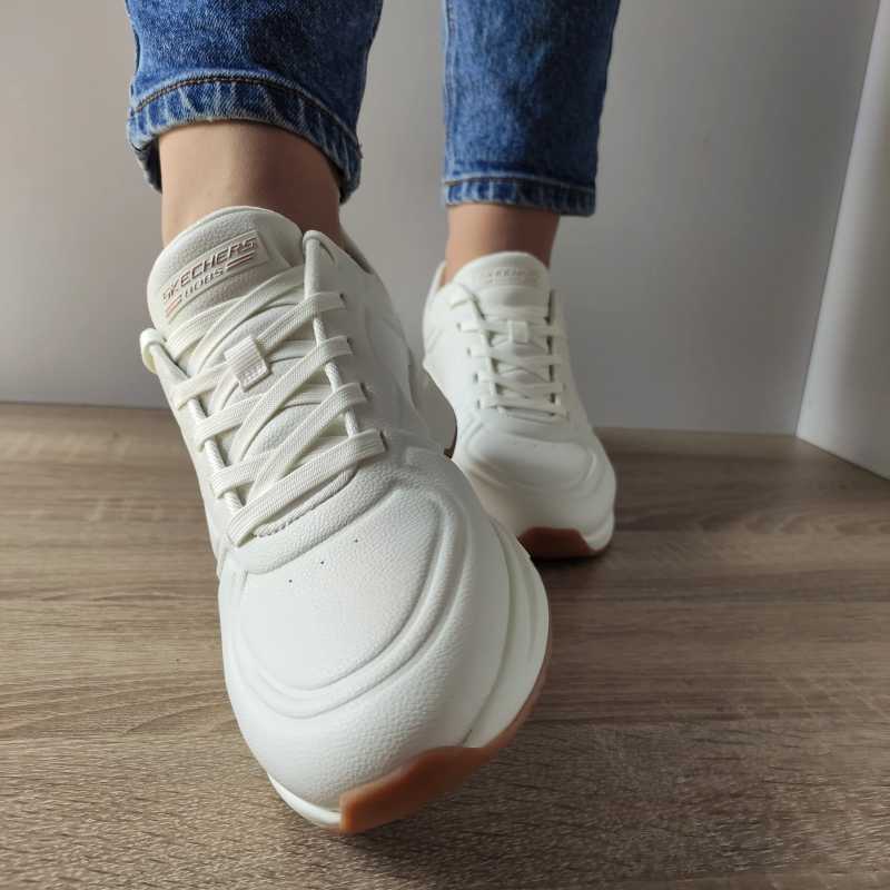PANTOFI SPORT DAMA SKECHERS 117560 WHT - imagine 3