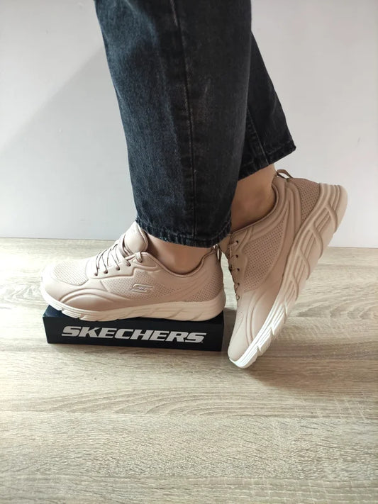 PANTOFI SPORT DAMA SKECHERS 117715 TAN