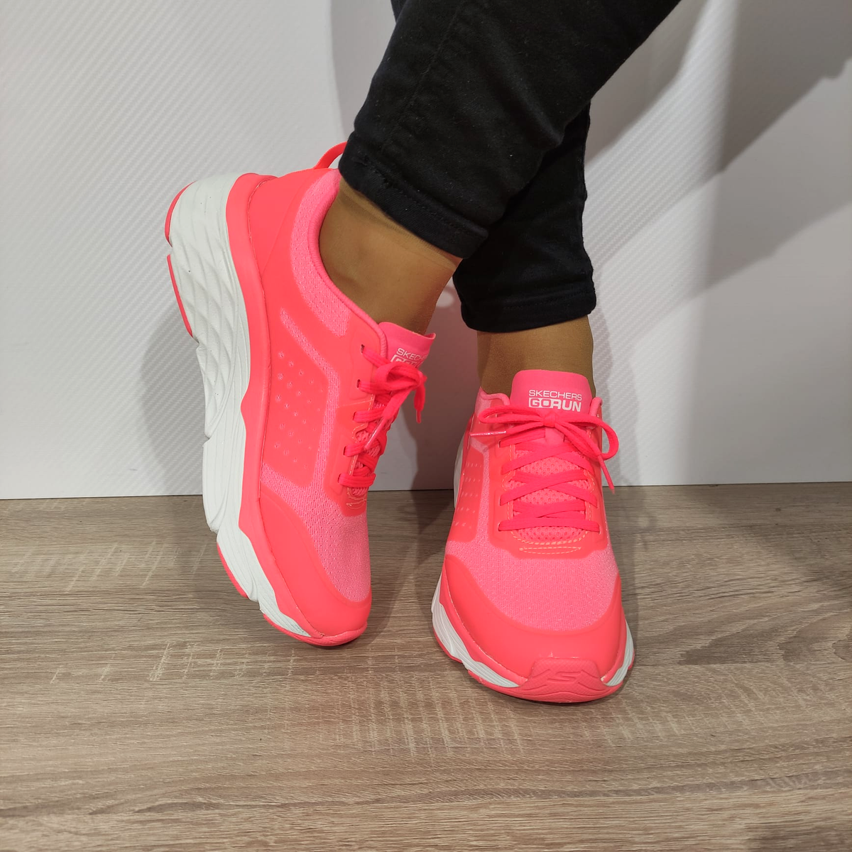 PANTOFI SPORT DAMA SKECHERS 128575 PKCL - imagine 3