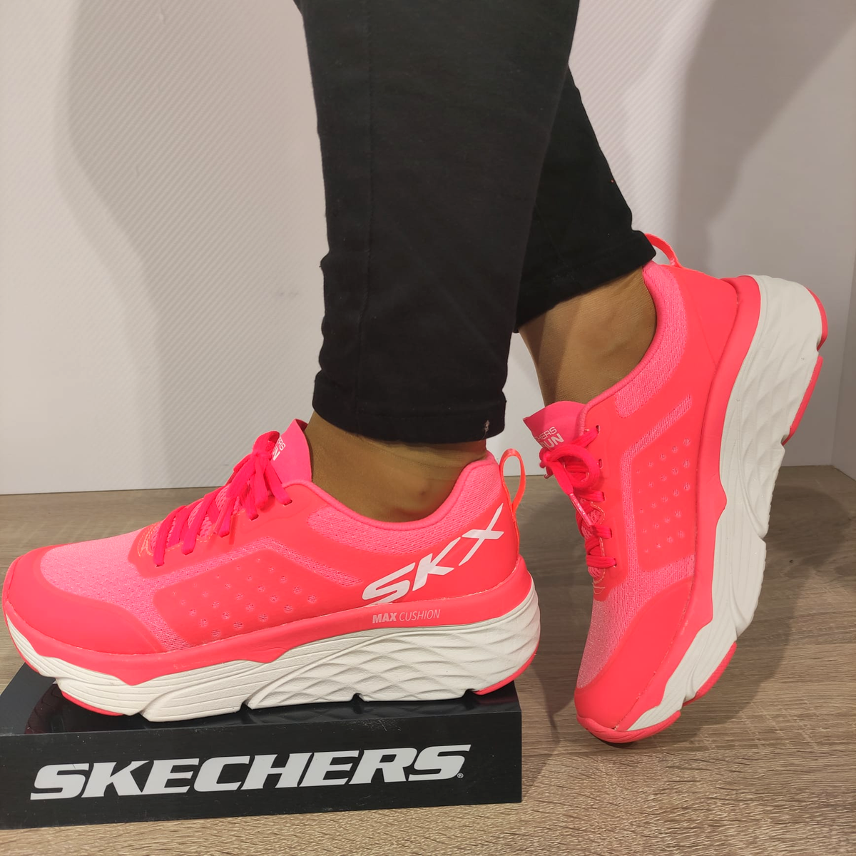 PANTOFI SPORT DAMA SKECHERS 128575 PKCL - imagine 2