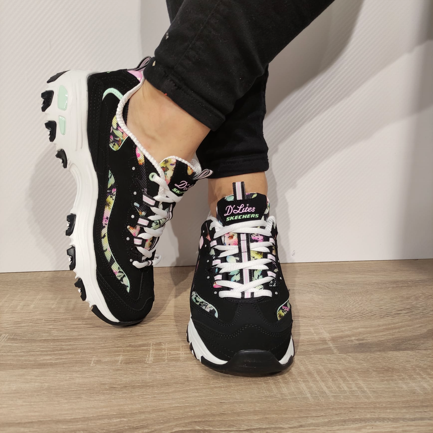 PANTOFI SPORT DAMA SKECHERS 149794 BKMT