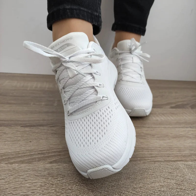 PANTOFI SPORT DAMA SKECHERS 150051 WHT - imagine 4