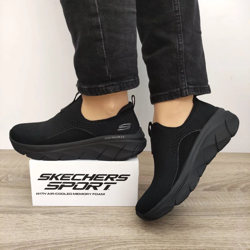 PANTOFI SPORT DAMA SKECHERS 150092 BBK - imagine 2