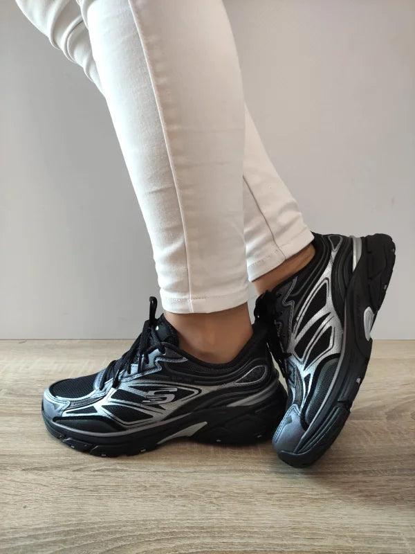 PANTOFI SPORT DAMA SKECHERS 150710 BLK - imagine 3