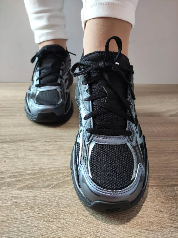 PANTOFI SPORT DAMA SKECHERS 150710 BLK - imagine 4