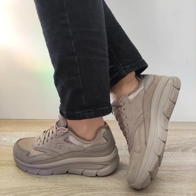 PANTOFI SPORT DAMA SKECHERS 158590 DKTP - imagine 4