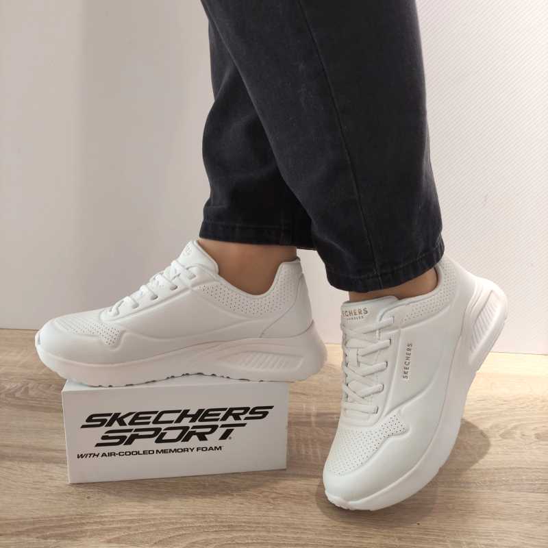 PANTOFI SPORT DAMA SKECHERS 177289 WHT - imagine 3