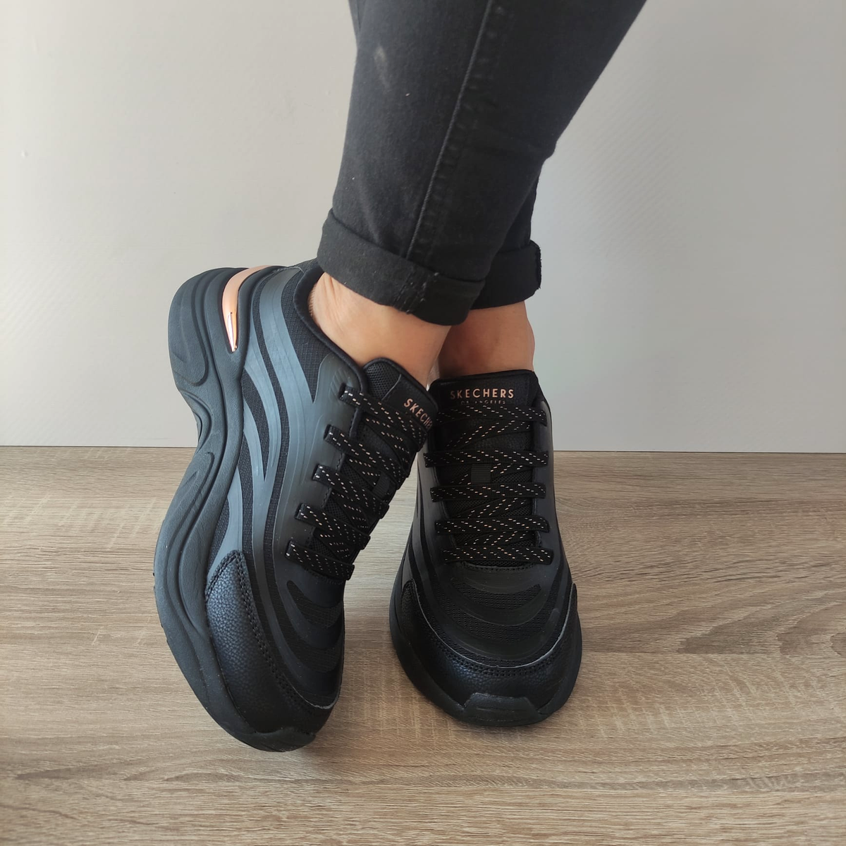PANTOFI SPORT DAMA SKECHERS 177575 - imagine 4