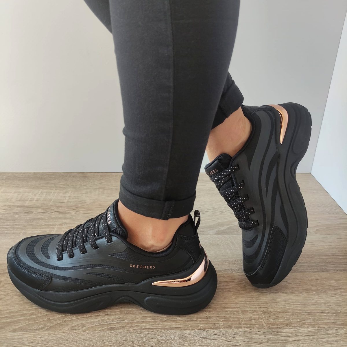 PANTOFI SPORT DAMA SKECHERS 177575 - imagine 2