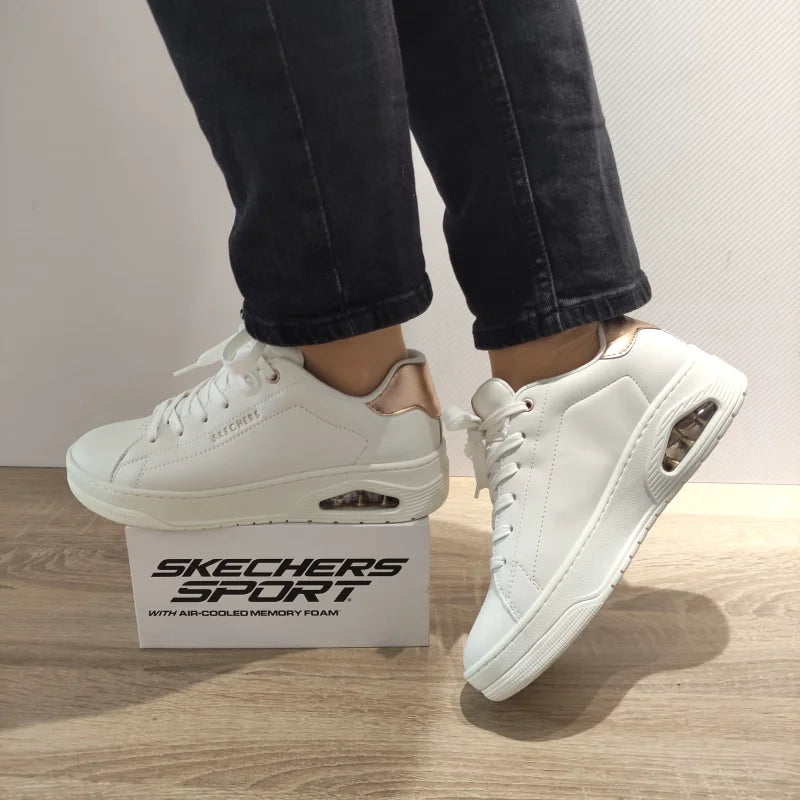 PANTOFI SPORT DAMA SKECHERS 177700 WHT - imagine 5