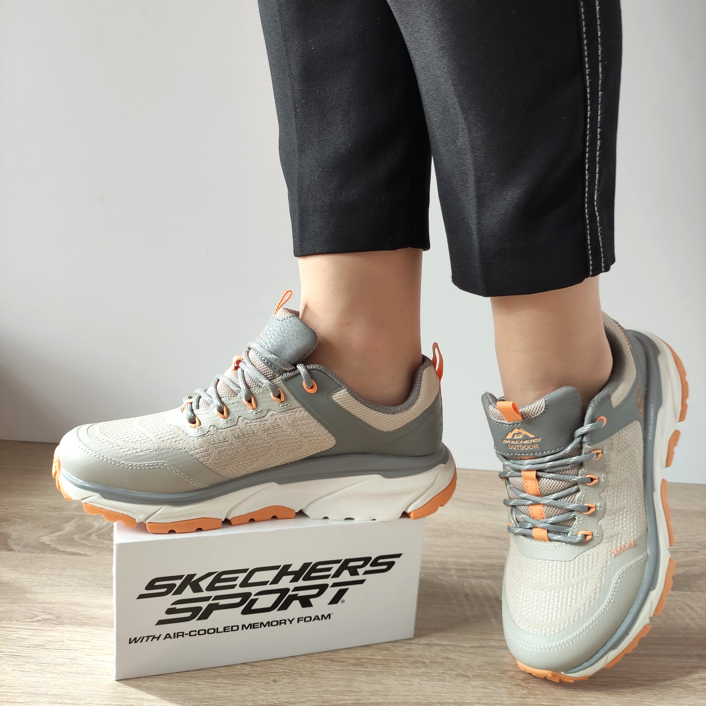 PANTOFI SPORT DAMA SKECHERS 180167 DKNT - imagine 3