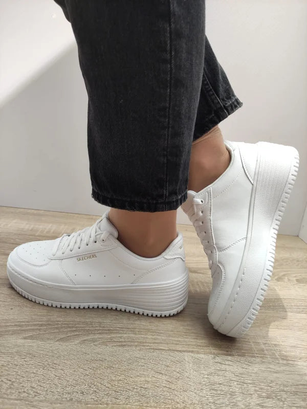 PANTOFI SPORT DAMA SKECHERS 185110 WHT - imagine 2