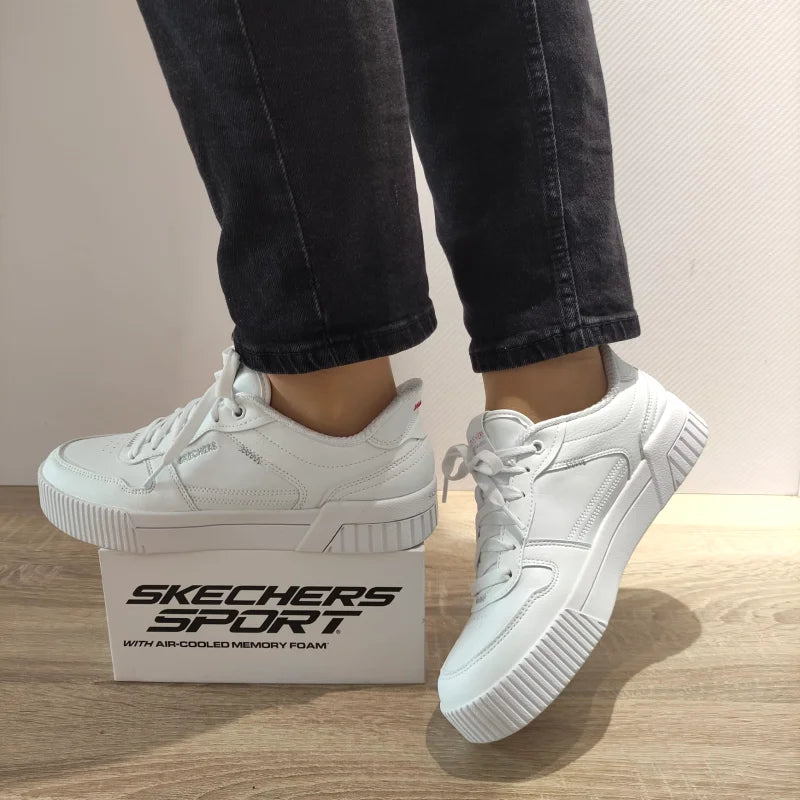 PANTOFI SPORT DAMA SKECHERS 185222 WHT - imagine 4