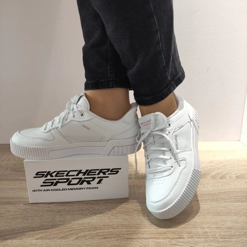 PANTOFI SPORT DAMA SKECHERS 185222 WHT - imagine 2