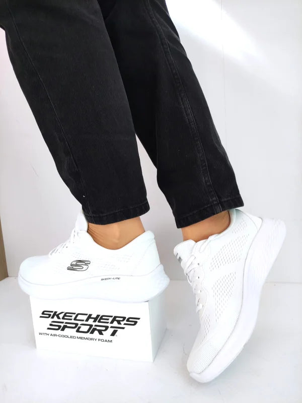 PANTOFI SPORT DAMA SKECHERS 149991 WBK - imagine 2