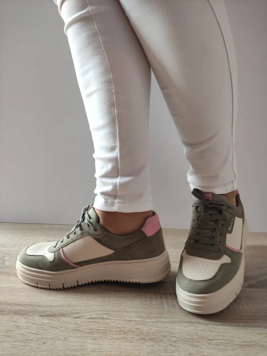 PANTOFI SPORT DAMA TAMARIS 23746-43 BEJ COMB