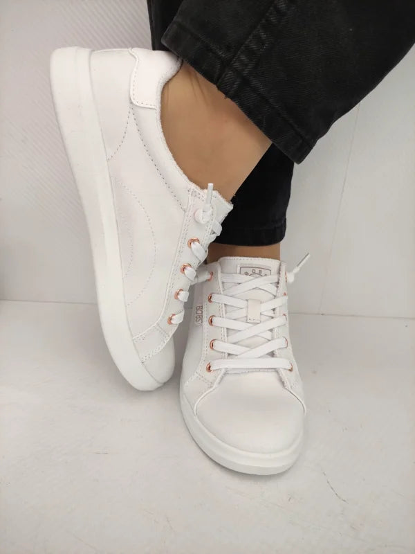 PANTOFI SPORT SKECHERS 114453 WHT - imagine 3