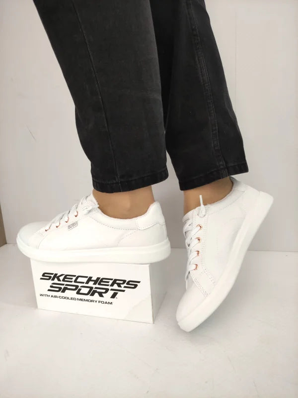 PANTOFI SPORT SKECHERS 114453 WHT - imagine 4