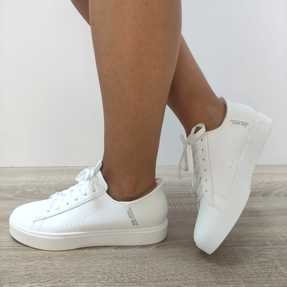 PANTOFI SPORT SKECHERS 185008 WHT - imagine 2