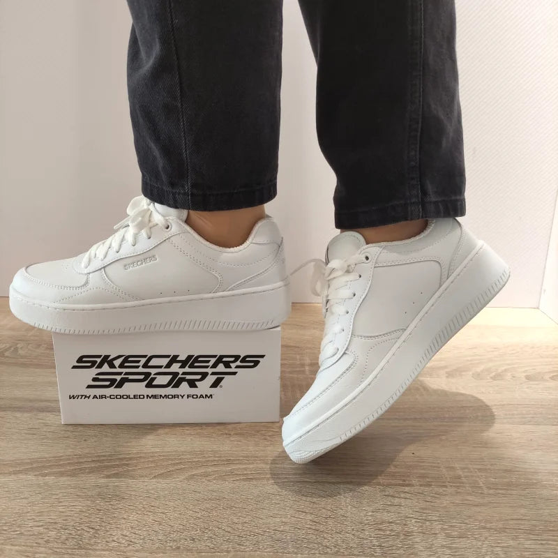PANTOFI SPORT DAMA SKECHERS 185160 WHT - imagine 2