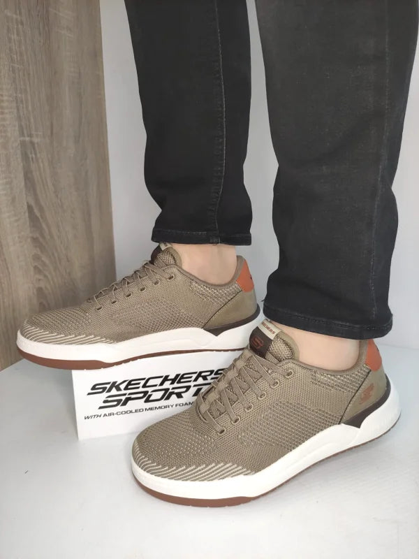 PANTOFI SPORT BARBATI SKECHERS 210793 TPE - imagine 5