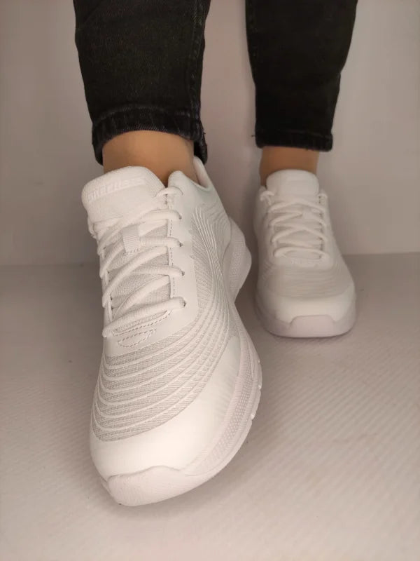 PANTOFI SPORT SKECHERS 303576L WHT - imagine 4