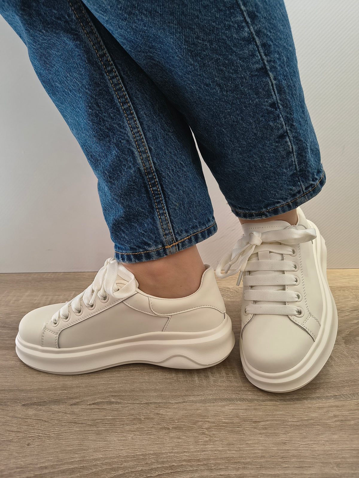 PANTOFI CASUAL FRANCO GERARDO FP26302 ALBI (SPRE CREM) - imagine 2