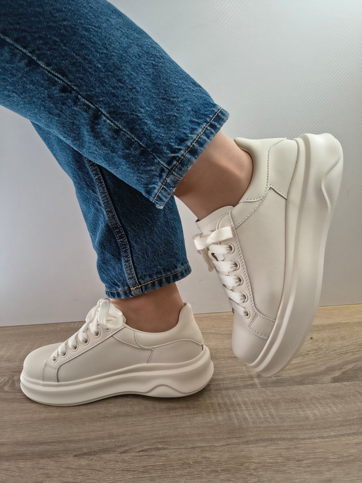 PANTOFI CASUAL FRANCO GERARDO FP26302 ALBI (SPRE CREM)