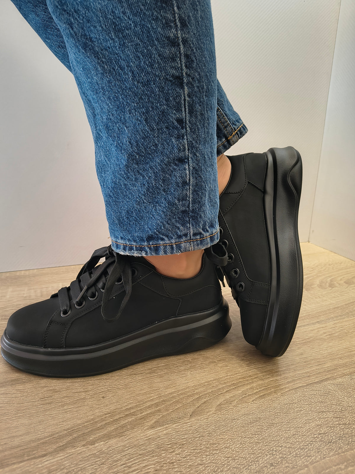 PANTOFI CASUAL FRANCO GERARDO FP26302 NEGRI - imagine 3