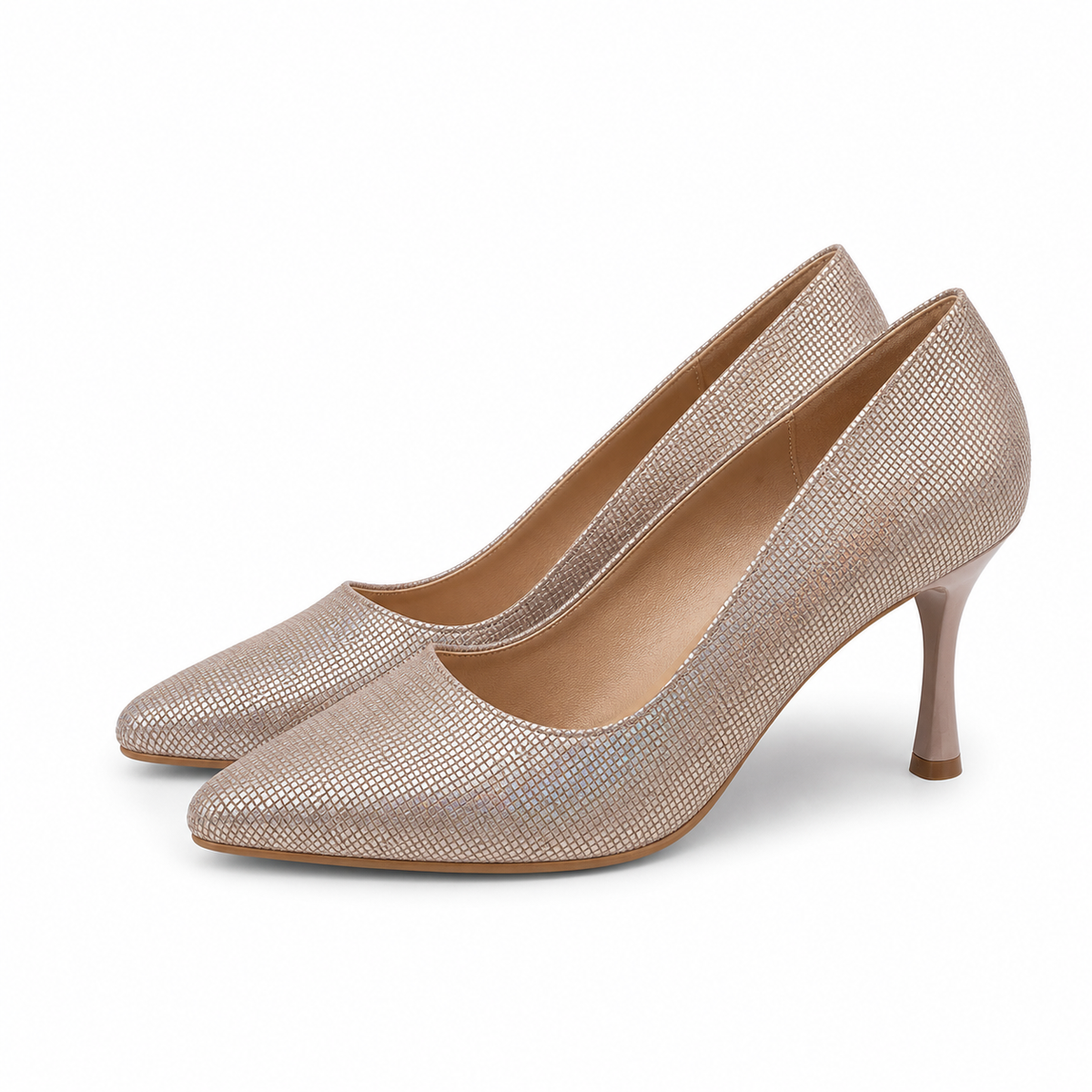 PANTOFI ELEGANTI DAMA PERLLA 3645-3 IVOAR EFFECT - imagine 2