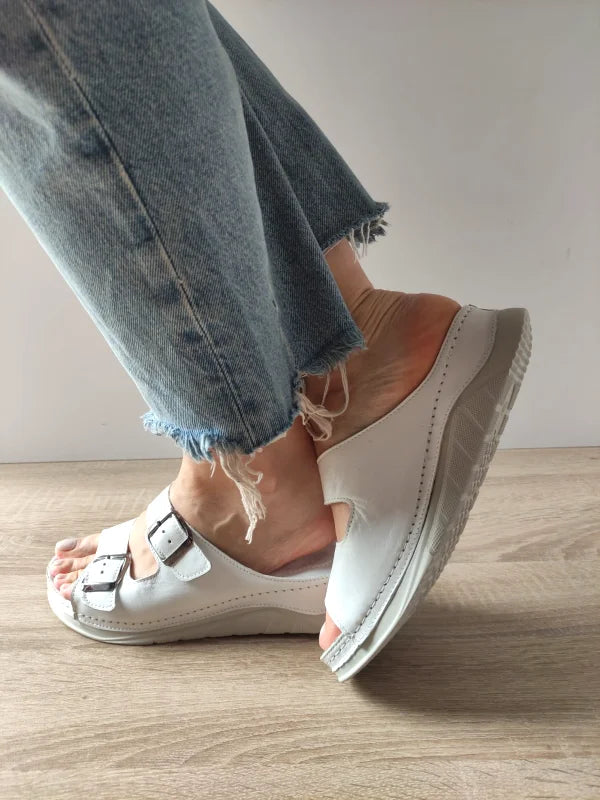 SABOTI CASUAL DAMA BIO FLEX 05-6099 ALBI - imagine 3