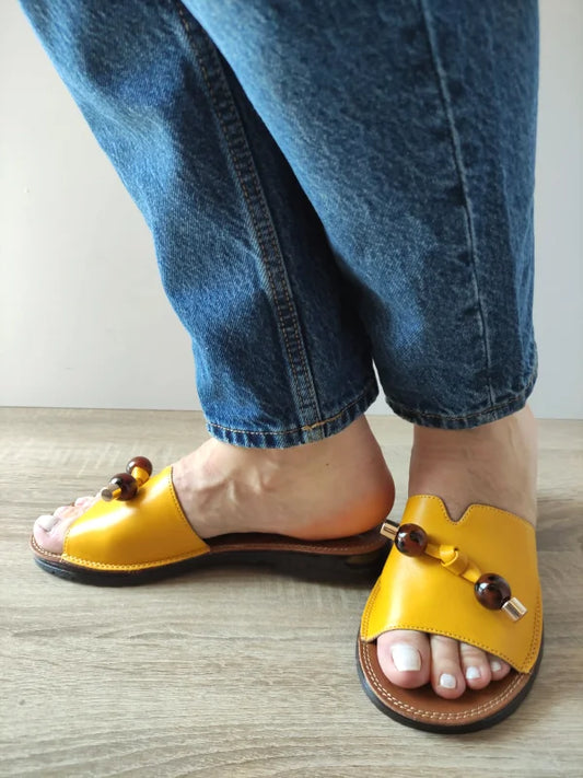 SABOTI CASUAL DAMA PASS 70448 08-N GALBENI