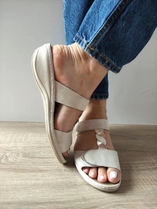 SABOTI CASUAL DAMA SUAVE 0969T PARIS 52-N CREM - imagine 3